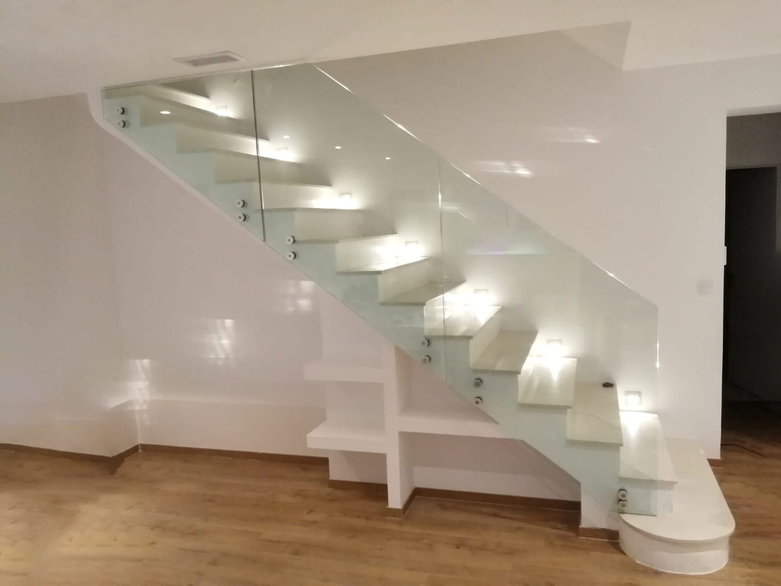 garde corps verre escalier