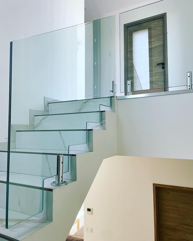 garde corps vitré escaliers